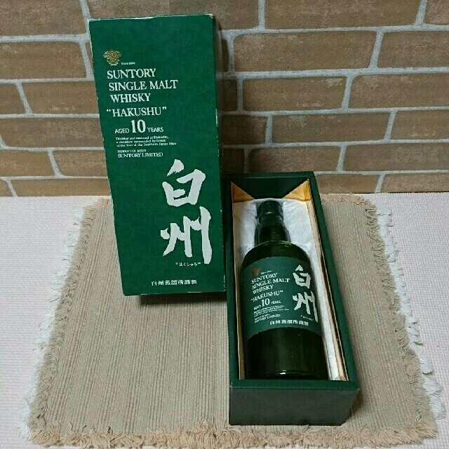 未開栓 白州 10年 シングルモルトウイスキー 未開栓 700ml 40% 白州 10