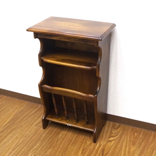 カリモク 電話台 FAX台 オールドカリモク 昭和レトロ オールドカリモク