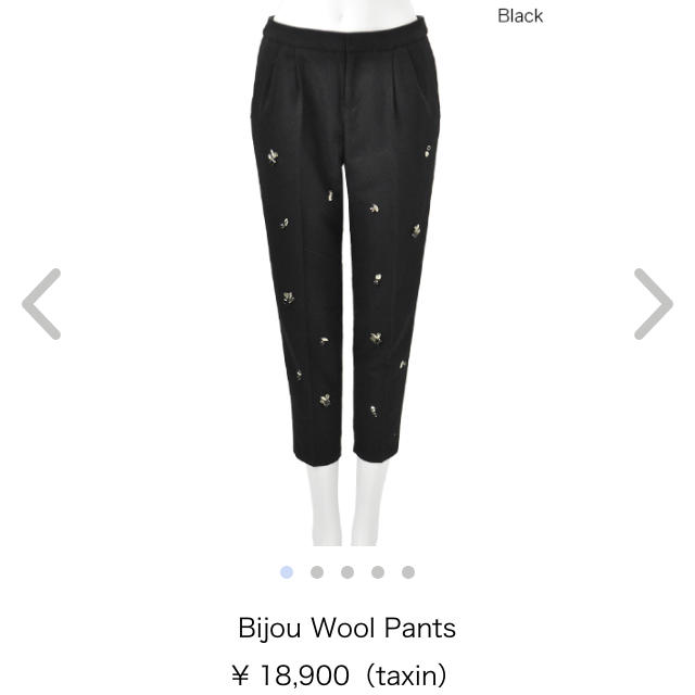 chestyビジューパンツ新品完売品