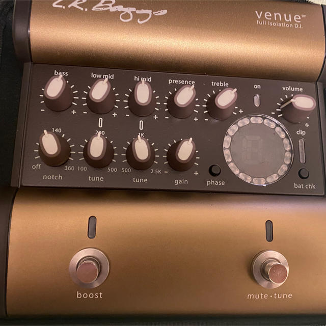 L.R.BAGGS VENUE D.I. アコースティックギター用 プリアンプ ギター