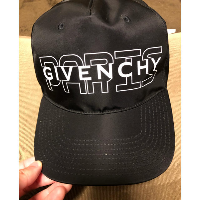 新品 GIVENCHY キャップ ロゴ 帽子 ブラック cap ジバンシイ