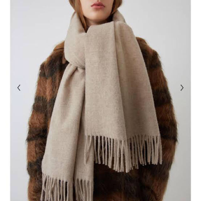 Acne Studios 大判マフラー オートミール