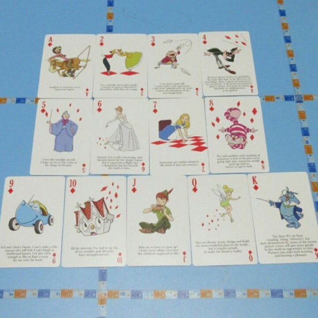 ディズニーストア25周年記念 非売品トランプ コンプリート ディズニー