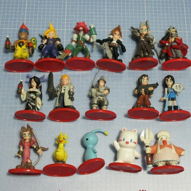 ファイナルファンタジー×コカ・コーラ フィギュアセット 36体 非売品