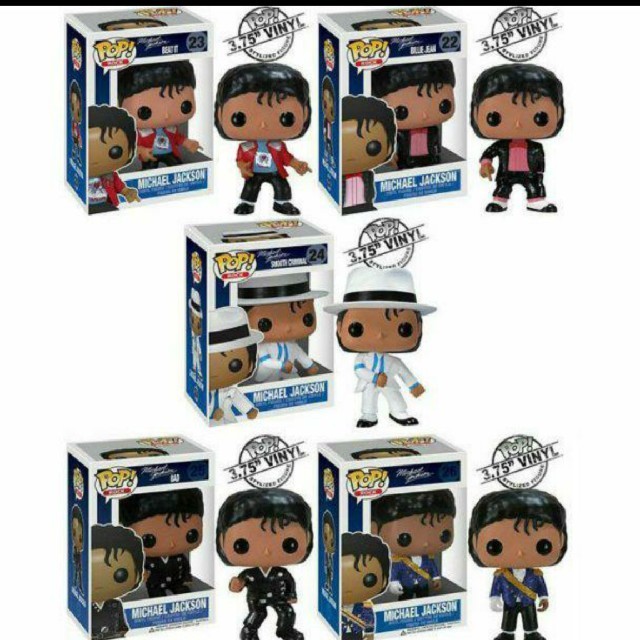 マイケル・ジャクソン Funko 5種セット FUNKO フィギュア pop 5種