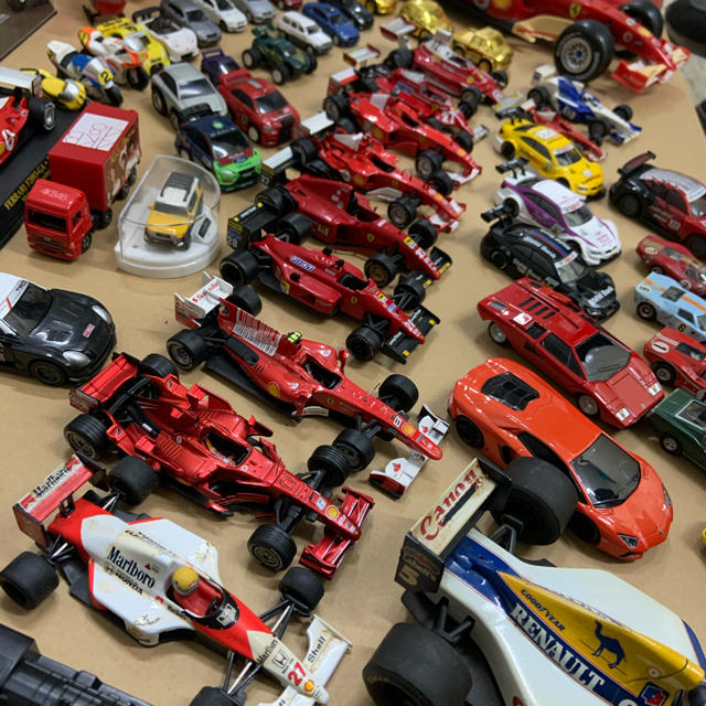 希少フェラーリ奇跡のF1コレクションミニカーセット 7台 専用ケース