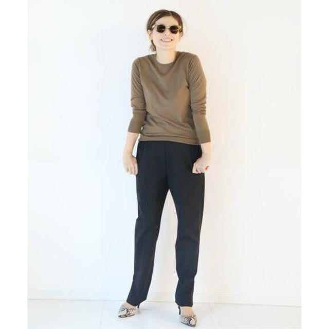タグ付 Heve 2024AW rubber pants キャメル 36