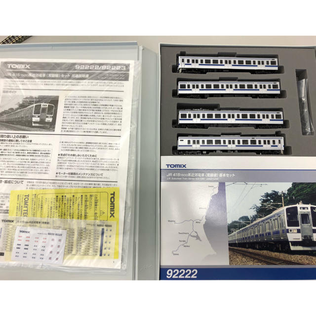 tomix 92222 415 1500系近郊電車(常磐線)基本セットの通販 by
