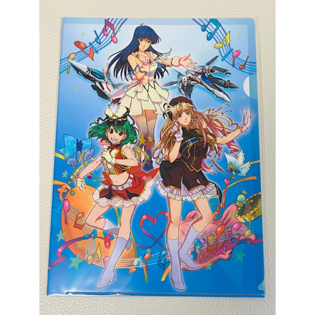 マクロスF シェリル ランカ アルト クリアファイル ザ・マクロス原画展