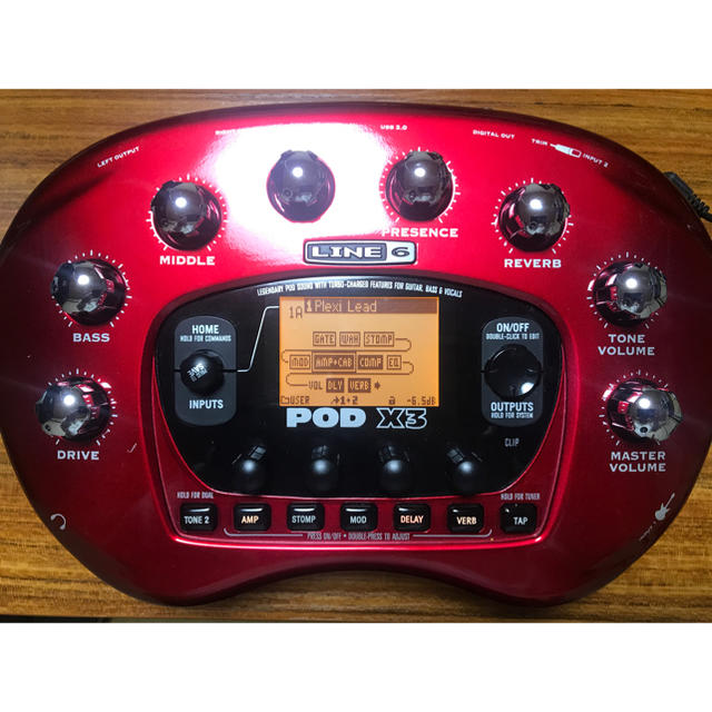 LINE6 POD X3 FBV EXPRESS アンプシュミレーター