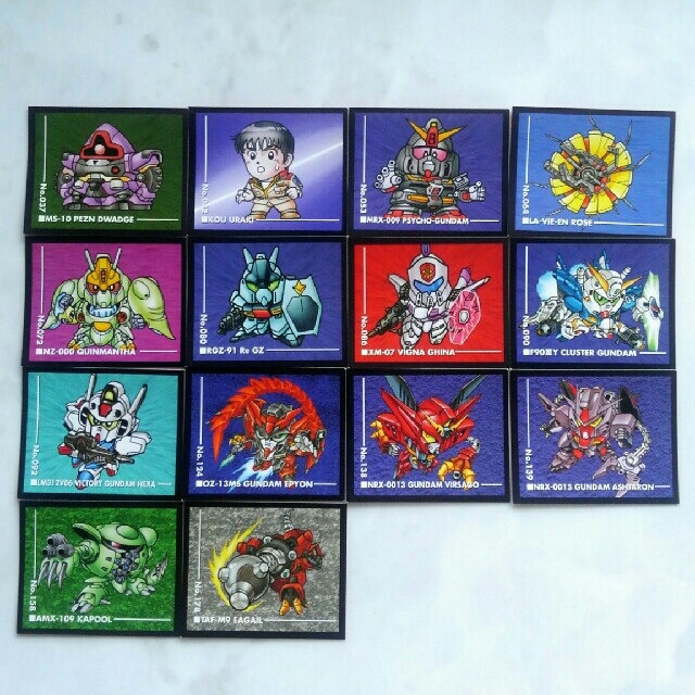 SDガンダム シールダスEXセット 約200枚 まとめ売り SDガンダム