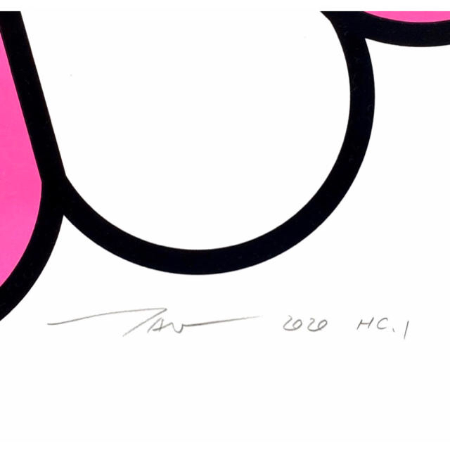 村上隆 版画 ピンキーちゃんの通販 by yut.'s shop｜ラクマ