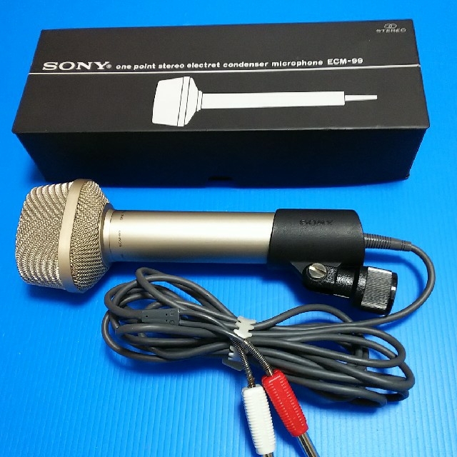 10/14まで 未使用品 SONY コンデンサーマイク ECM-979 10/14まで 未