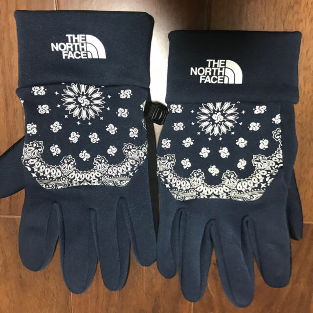 中古 L Supreme North Face Bandana glove 手袋 Supreme The North