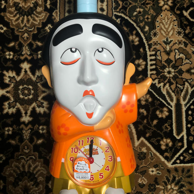 希少] 志村けん バカ殿 未使用 目覚まし時計