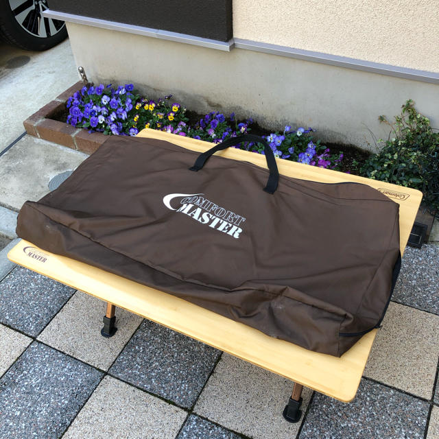 セール コールマン コンフォートマスター バンブーラウンジテーブル 100