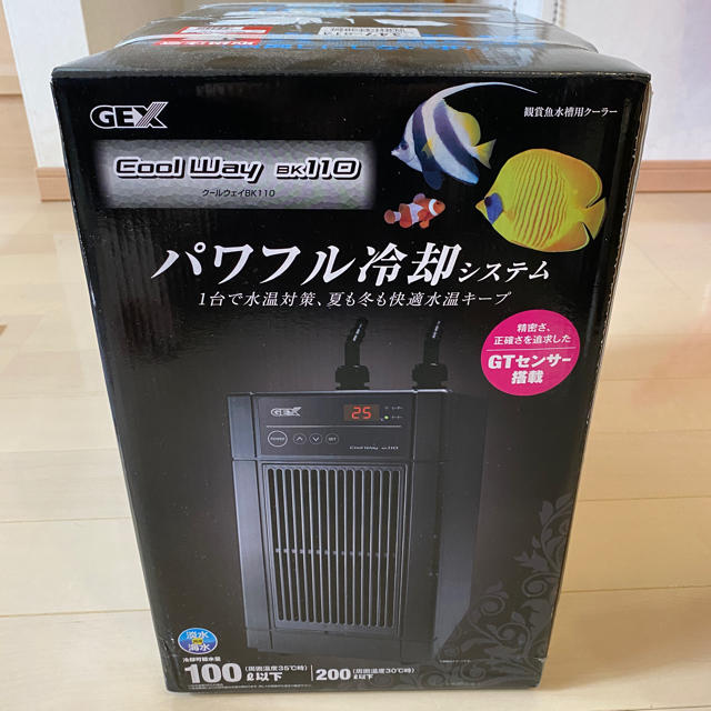GEX Cool Way100 水槽用クーラー GEX クールウェイBK110 水槽用クーラー