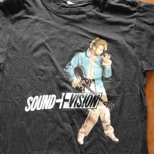 未着用ヴィンテージ David Bowie 1990年ツアーTシャツ 未着用