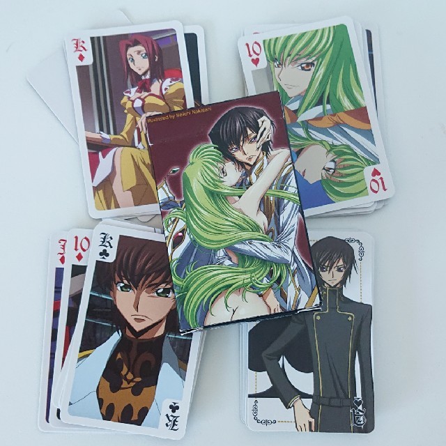 アニメージュ附録】コードギアス反逆のルルーシュR2トランプ【2009年1