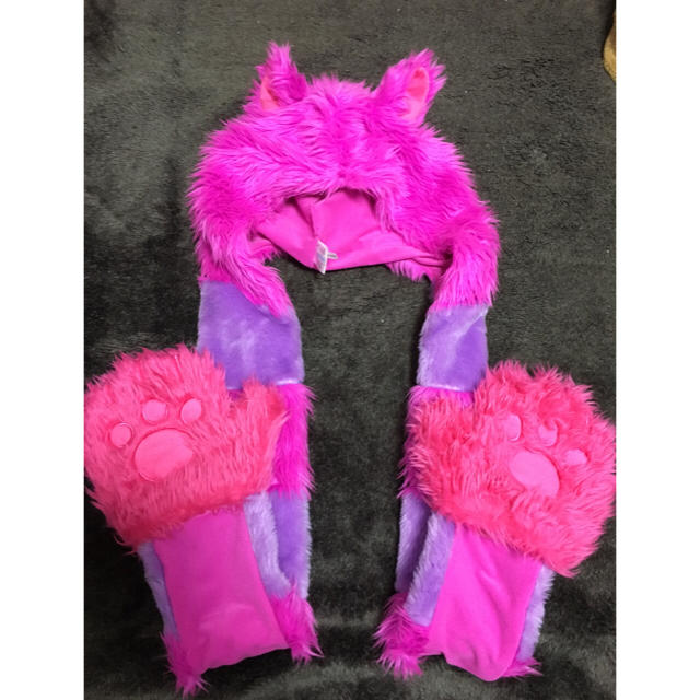 マフラーキャップチシャ猫 チェシャ猫マフラーキャップディズニー