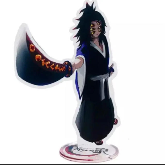 手作りの 黒死牟（こくしぼう） Labubu。 手作りの 黒死牟（こくし