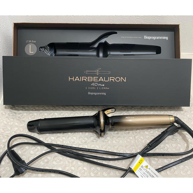 割引 【正規品】ヘアビューロン 4D カールヘアアイロン L 34 Amazon