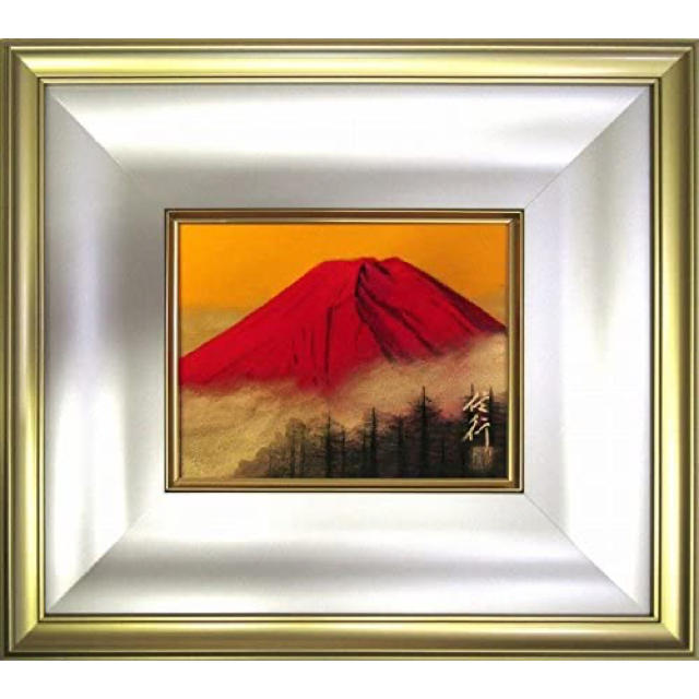 深見東州 大型オリジナルシルクスクリーン 「おぼろ月夜の白山」直筆