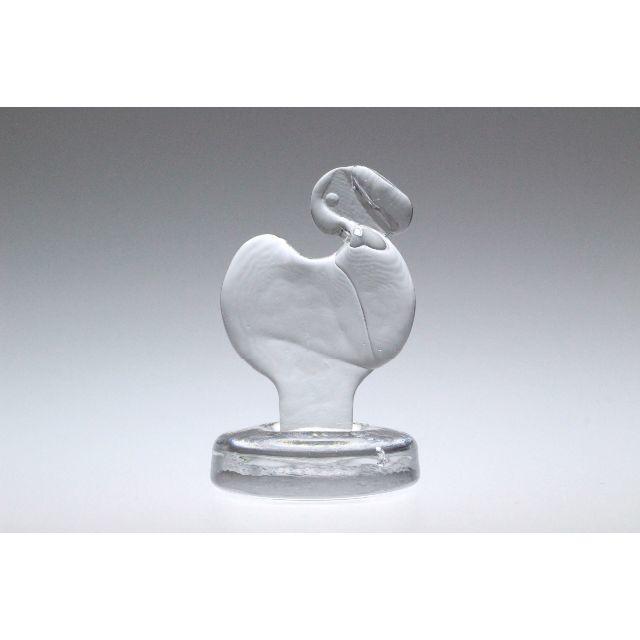 エリックホグランのガラスの鳥の置物 エリックホグランのガラスの鳥の