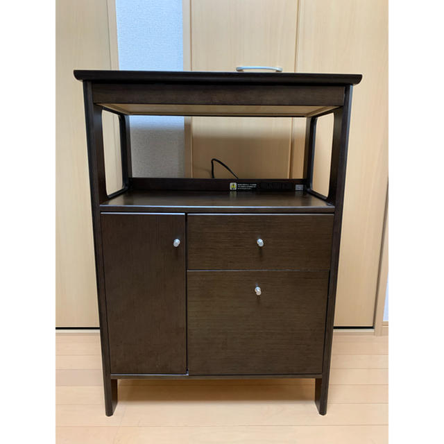 カリモク karimoku 電話台 収納棚 送料込み