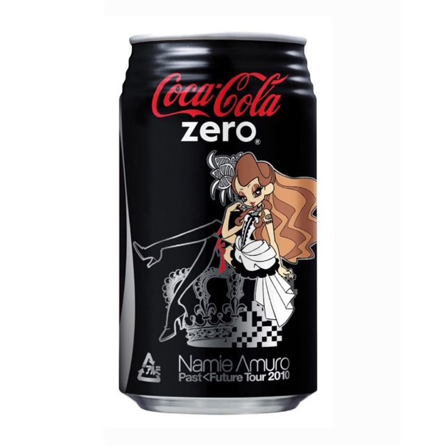 安室奈美恵 × コカコーラゼロ × タツノコプロ コラボ缶 4缶セットの