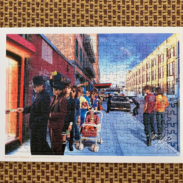 B'z pleasure CD購入特典 パズル B'z pleasure CD購入特典 パズル B'z