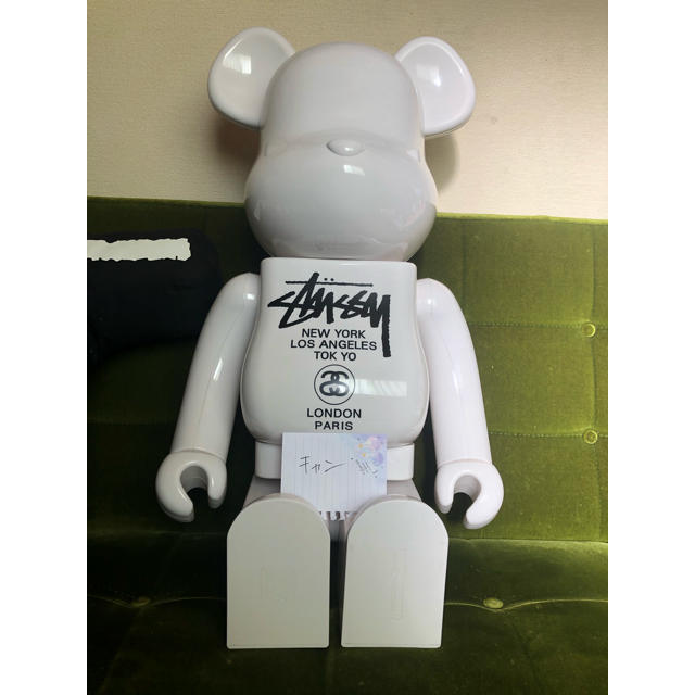 BE@RBRICK ベアブリック STUSSY ステューシー35周年 1000% BE@RBRICK