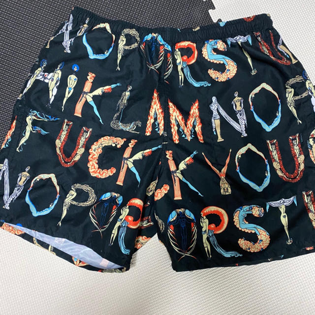 alphabet water short アルファベット Supreme アルファベット