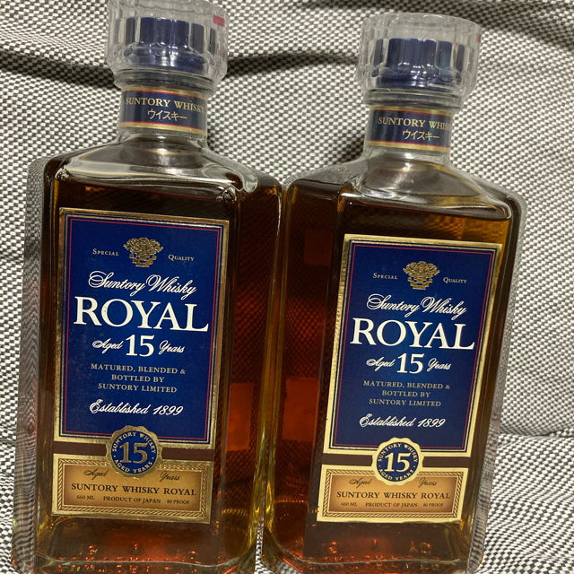 サントリーローヤル15年 スリムボトル 2本