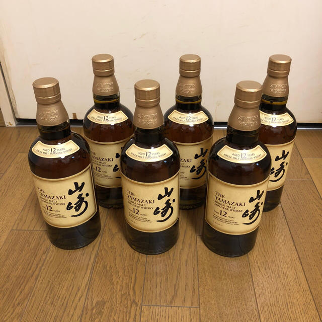 山崎 12年 ウイスキー 6本セット 山崎 12年 ウイスキー 6本セット