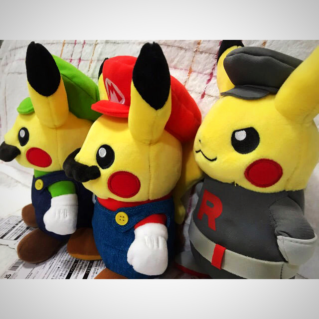 ピカチュウ マリオ・ルイージ コスチューム ポケモン⚡️ピカチュウ