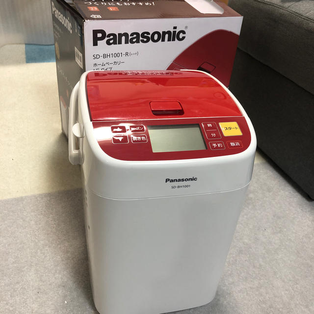 未開封 パナソニック ホームベーカリー SD-BH1001-R 1斤タイプ
