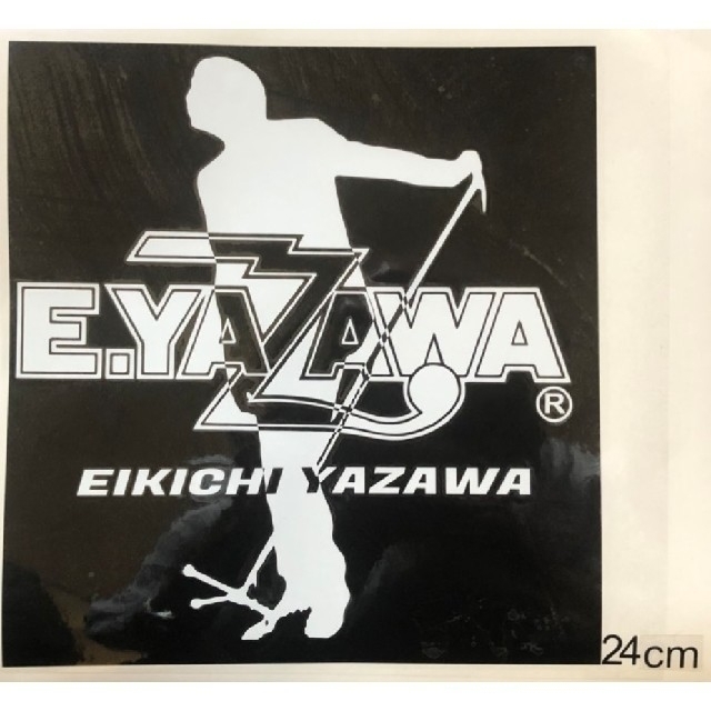 矢沢永吉風ステッカー(シルエット，，) 矢沢永吉風ステッカー(シルエット1)