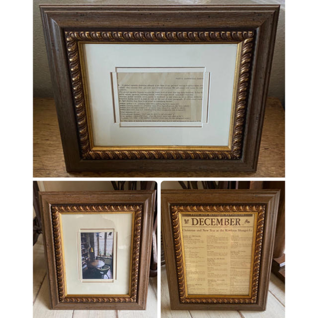 vintage デコラティブ アートフレーム 額縁 額 ロココ アールデコ