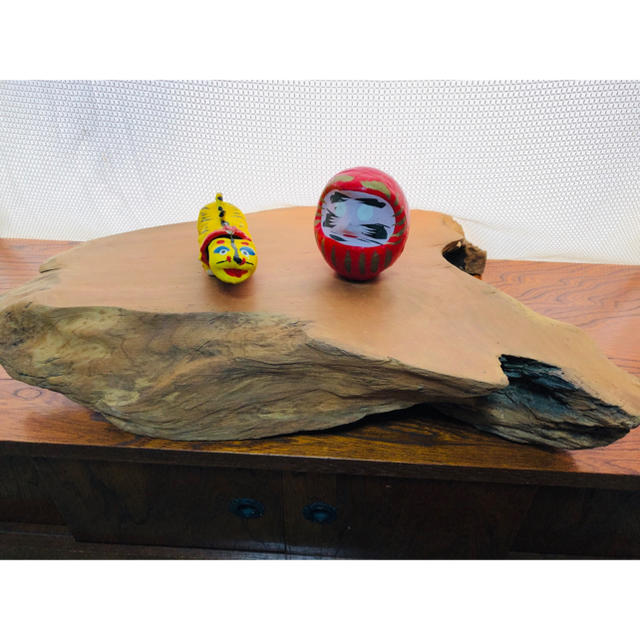 天然木 切り株 敷板 飾り台 花台 床の間飾りの通販 by R shop｜ラクマ