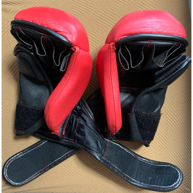 ISAMI パウンドグローブ 黒/赤 パウンドグローブ（1組）黒・赤・青