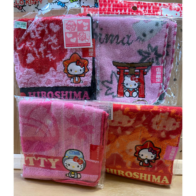 ハローキティ - ご当地キティ ハンドタオル 6枚セットの通販 by うさ