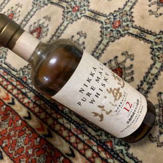 未開栓】ニッカウイスキーピュアモルト北海道12年750ml(箱無し)