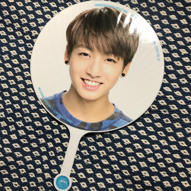 ジョングク アンカバ 公式うちわ ジョングク公式うちわundercover アンカバ