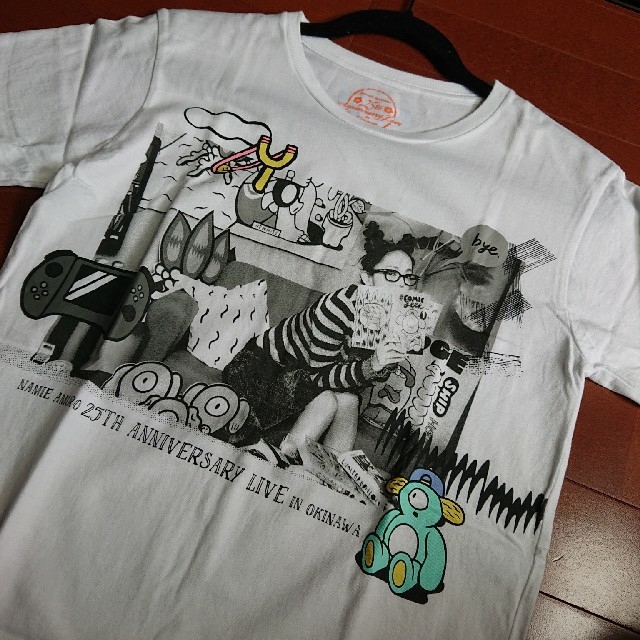 安室 Anniversary Live in OKINAWA Tシャツ 白 未開封！安室25th