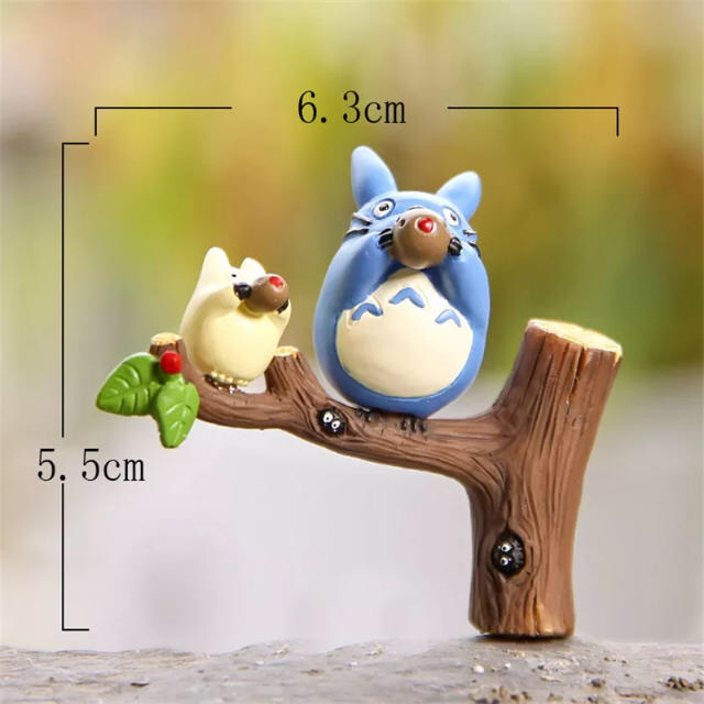 新品トトロ フィギュア ミニチュア テラリウム インテリア サツキ メイ