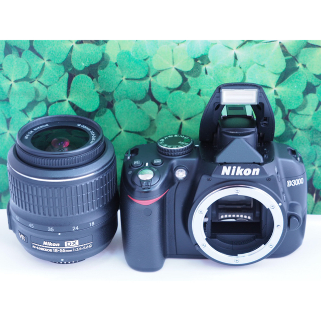 スマホ転送OK☆Nikon D3000♪写真にのみ特化した一眼レフカメラ