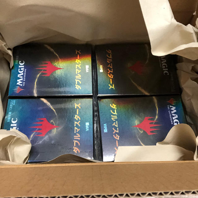 mtg ダブルマスターズVIP版 4個セット mtg ダブルマスターズVIP版 4個