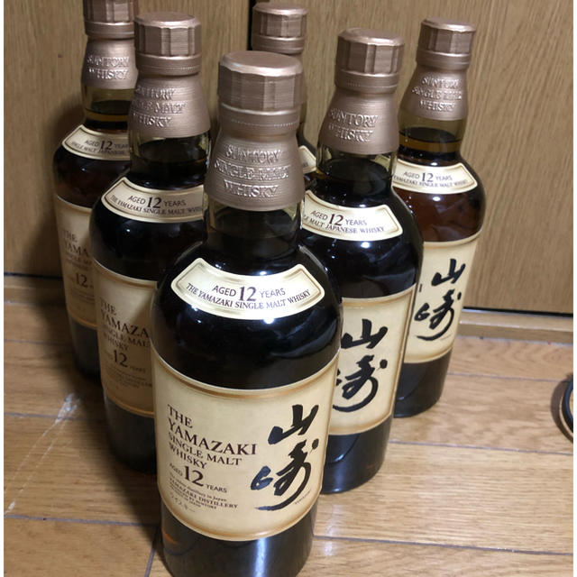 山崎12年 700ml 6本 酒