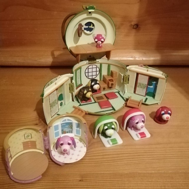 お茶犬 ポットハウスと急須ハウスと湯のみの小部屋と階段たんすの